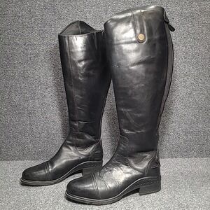Smartpak Eliza Tall Dress Boots 189453  Black Sz 9 Wide